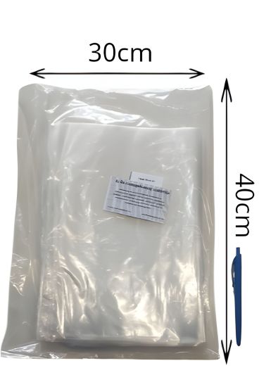  300x400mm 0,025 micron Vztiszta LDPE / fagyaszt tasakok
