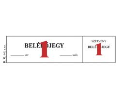   1.sz.belpjegy 100 lapos tmb 148x40 mm