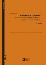   Berkezett szmlk s az elzetesen felszmolt ltalnos forgalmi ad nyilvntartsa